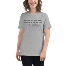 Load image into Gallery viewer, Women&#39;s Eat Bananas T-Shirt
