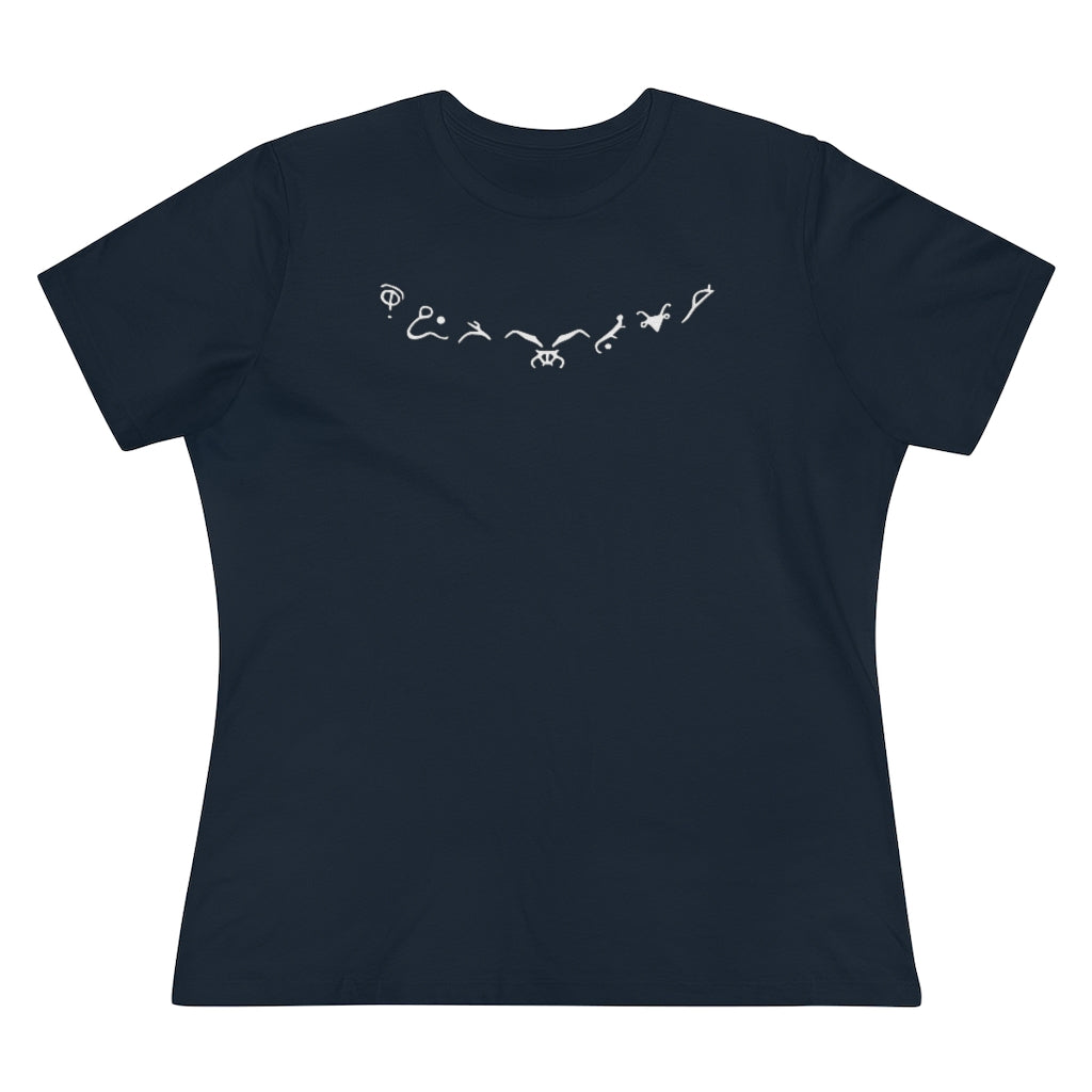 Women's Flying Monkey Tattoo T-Shirt