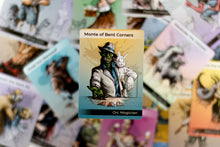 Load image into Gallery viewer, Closeup of character card named Monte of Bent Corners from Tales of the Fabulist
